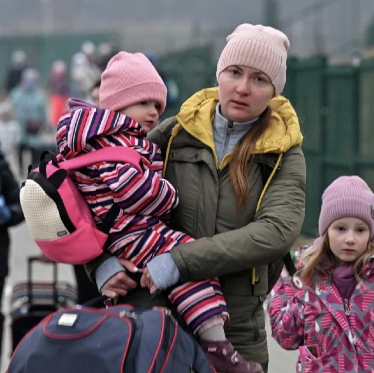 Ukrainian internally displaced women at risk of sexual and gender-based violence.